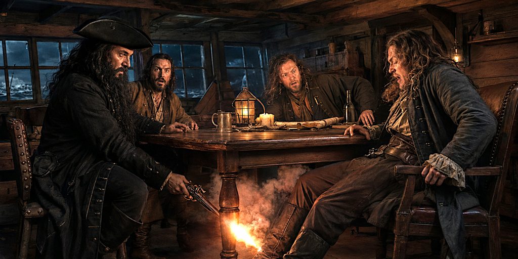 Blackbeard’s Cabin Flintlock Incident