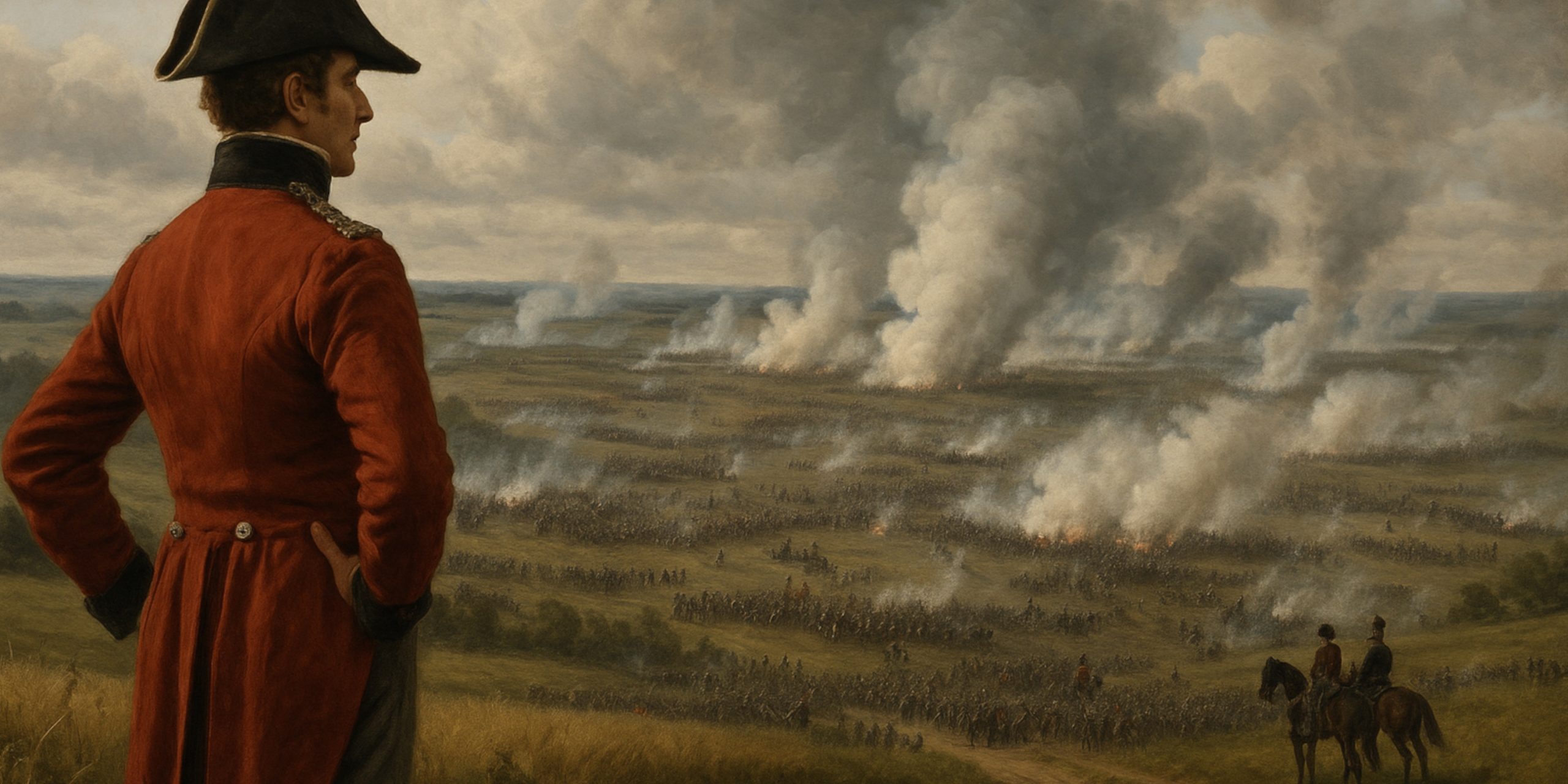 The Duke of Wellington at Waterloo