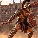 Gladiator with a Sica shortsword
