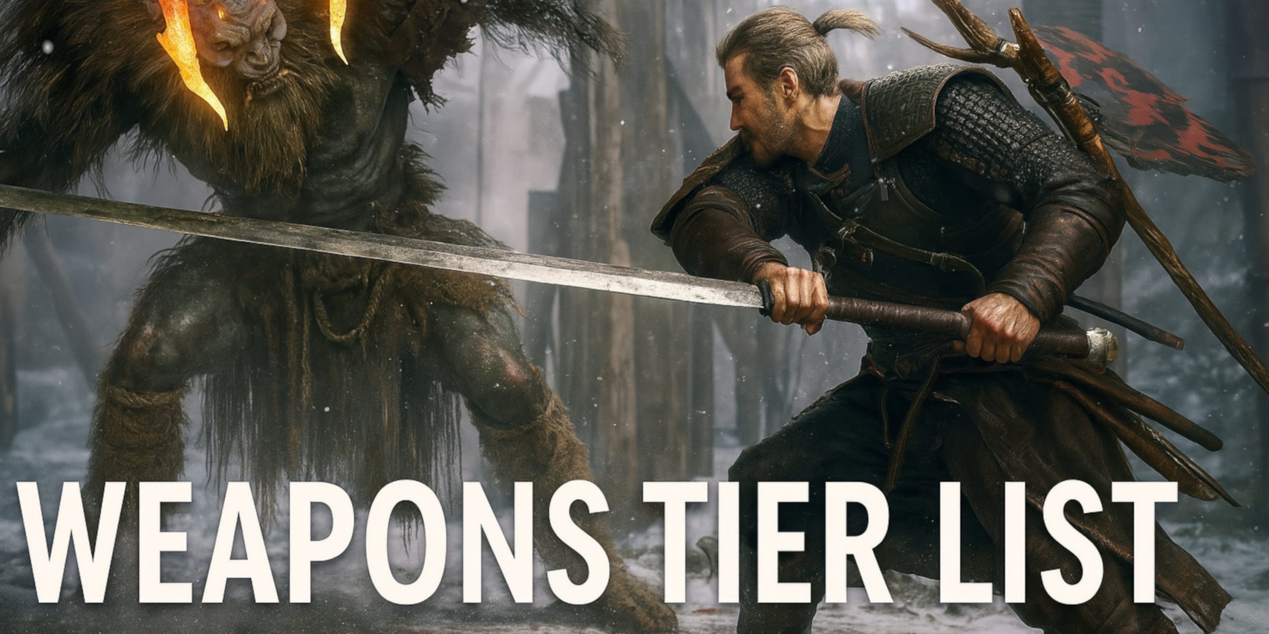 nioh weapon tier list
