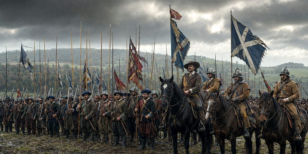 Anglo-Scottish army preston