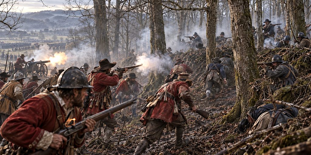 Battle Begins at Cheriton Wood