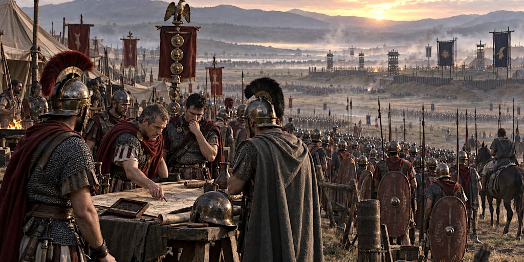 Armies Gather Before Philippi