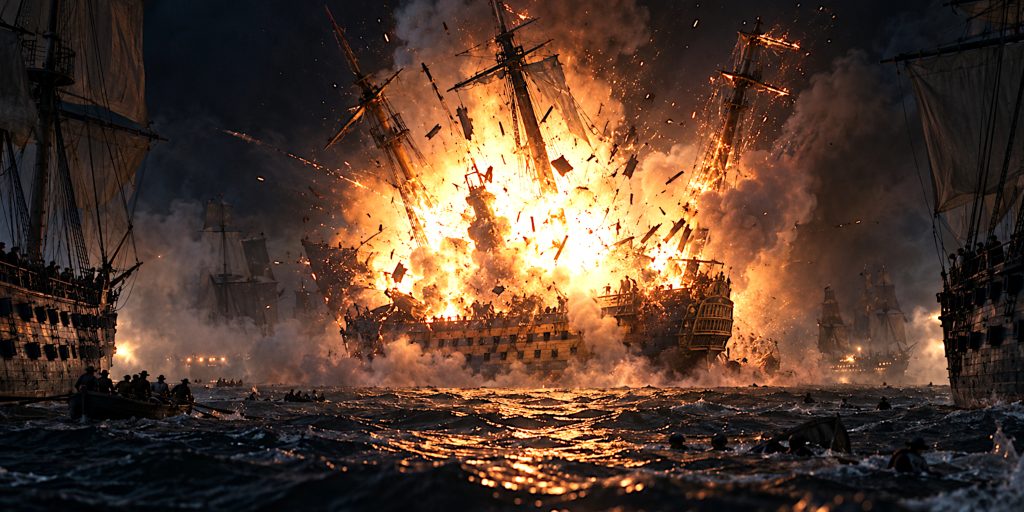 Explosion of L’Orient