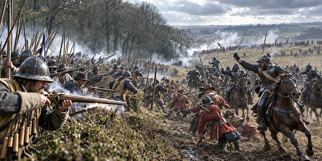 Parliamentarian Counterattack at Cheriton