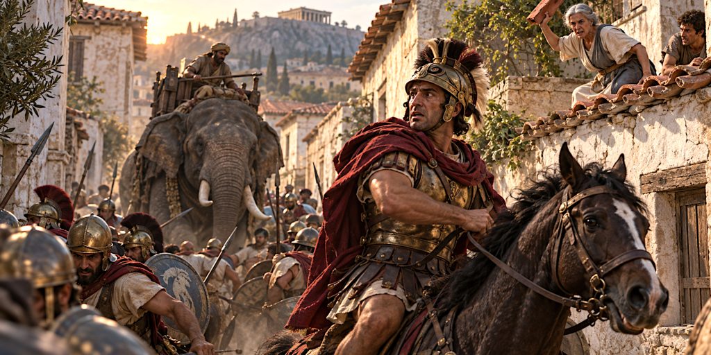 Pyrrhus final battle at Argos