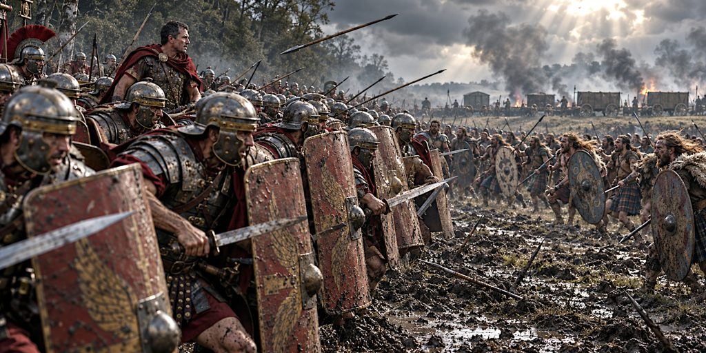 Roman Legionaries Advance