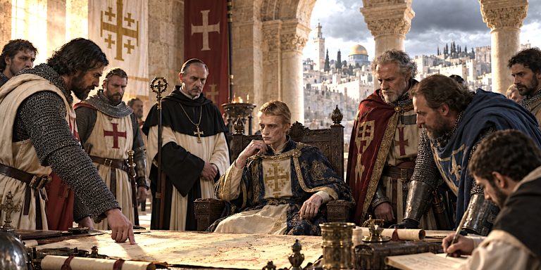 Baldwin IV’s Storm-Lit Royal Court