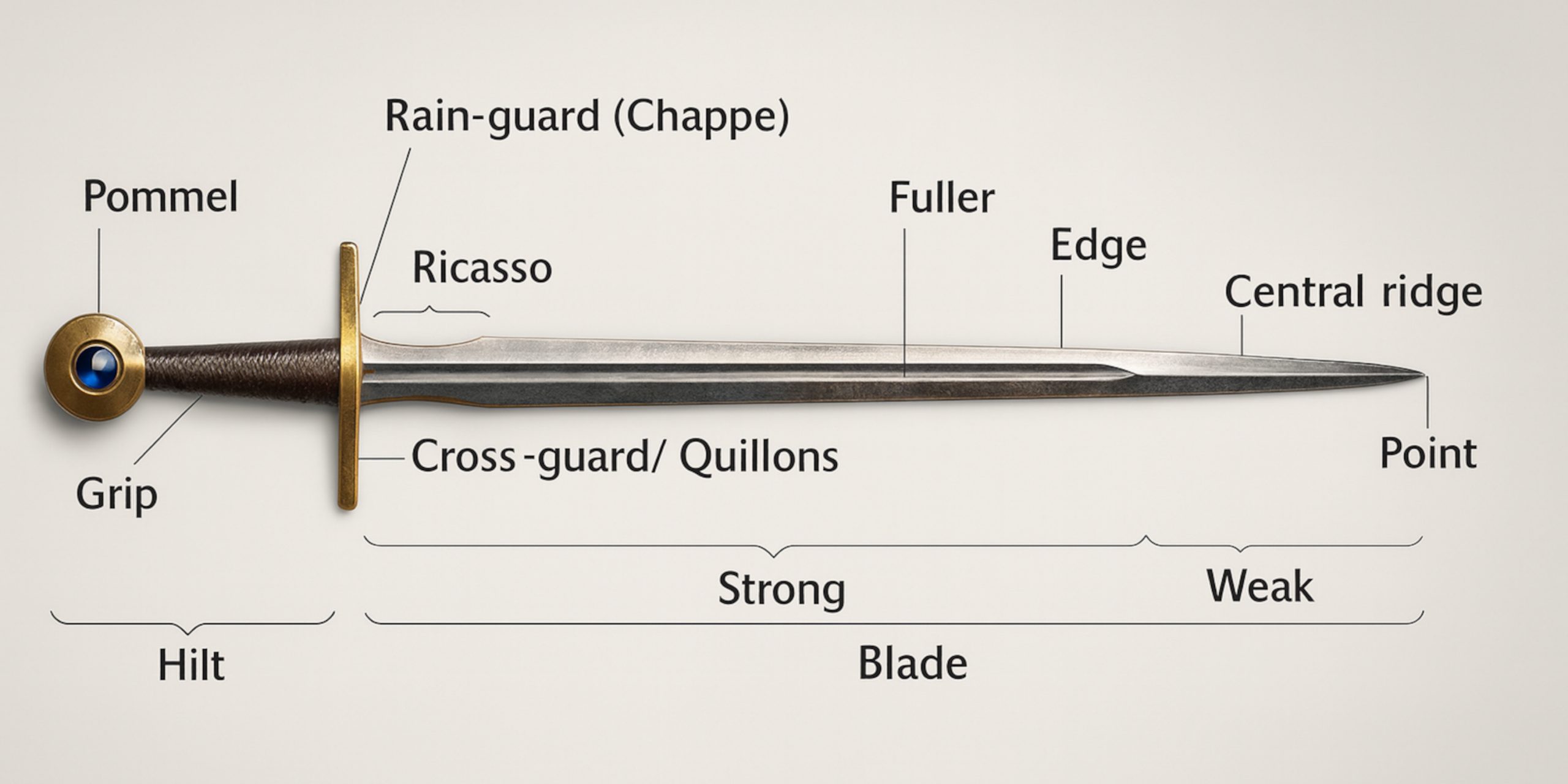 Parts of a Sword