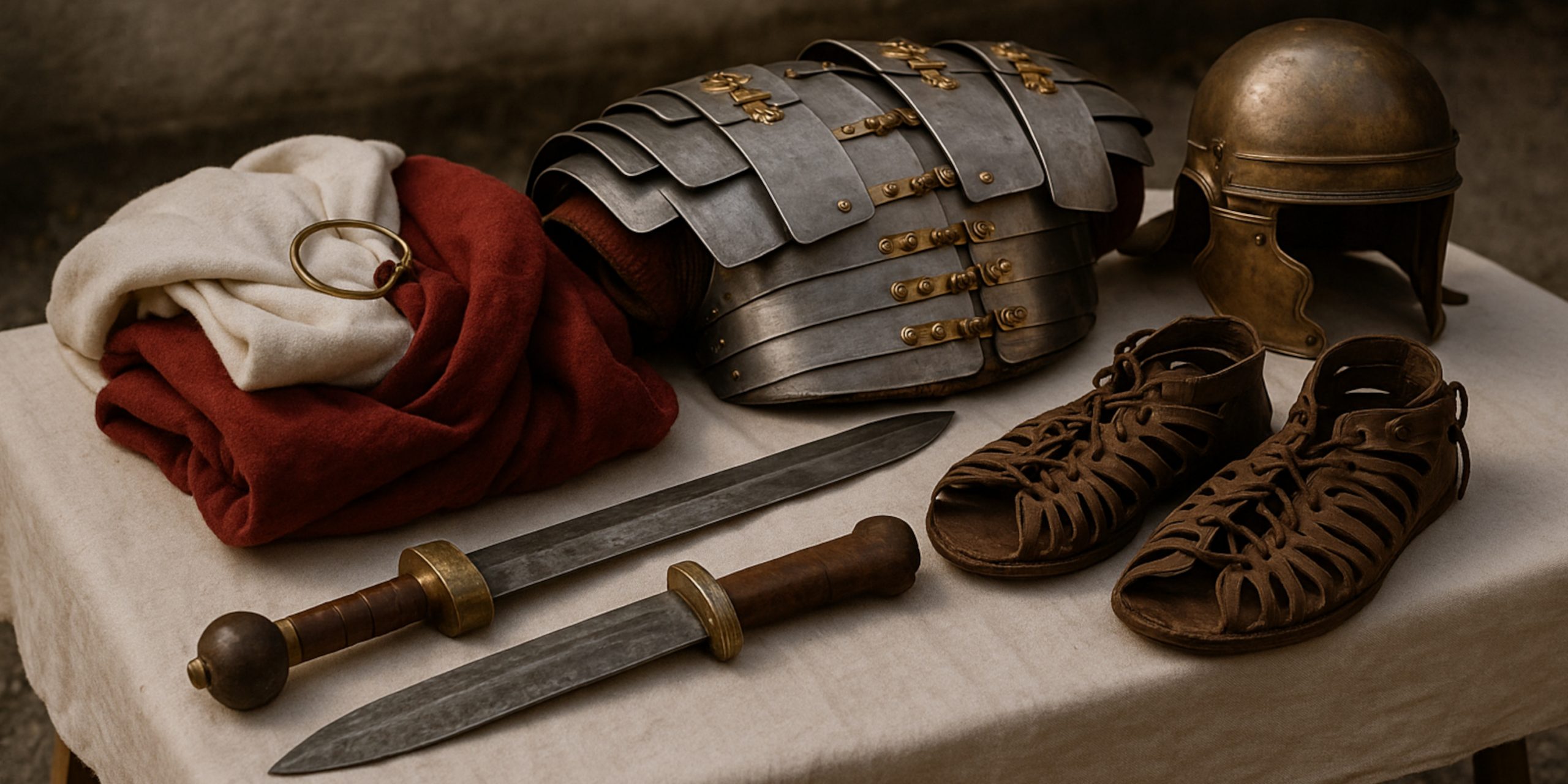 Roman reenactment gear