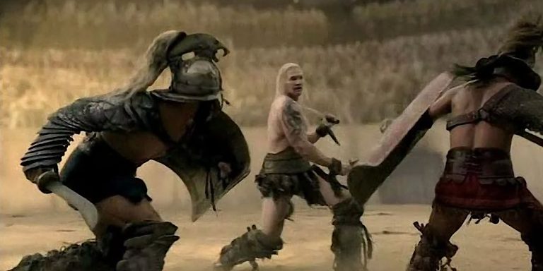 Spartacus duel