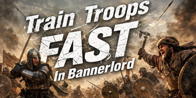 Train Troops Fast in Bannerlord