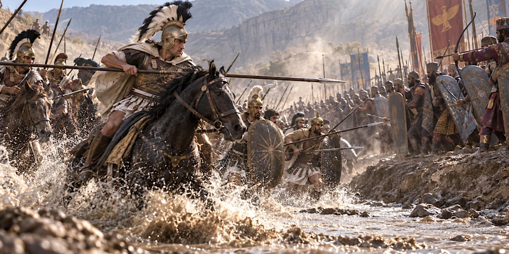 Alexander’s Charge Across the Pinarus