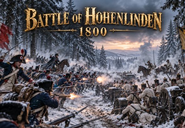 Battle of Hohenlinden at Dawn