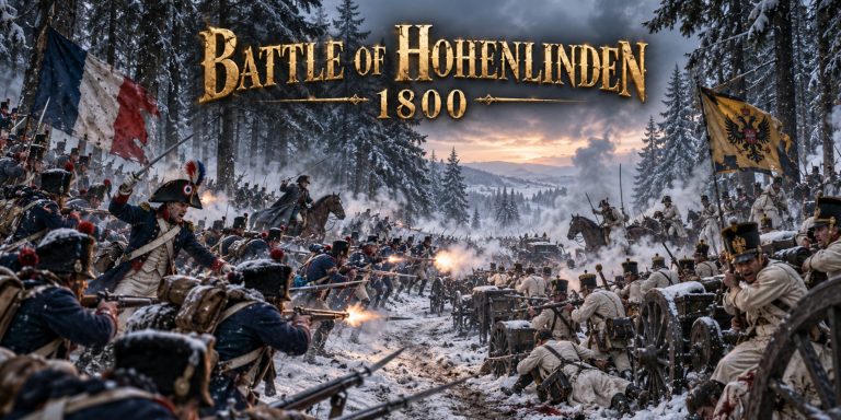 Battle of Hohenlinden at Dawn