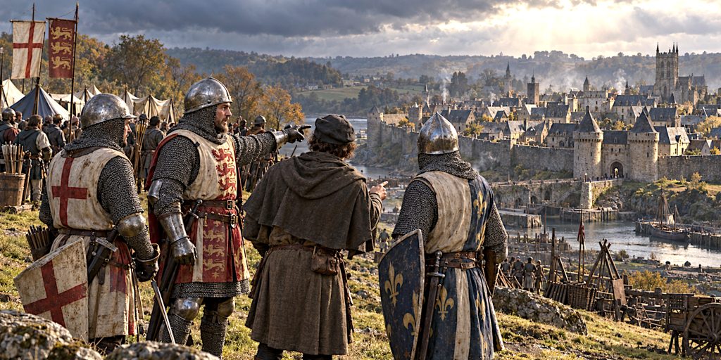 besieged town of Morlaix