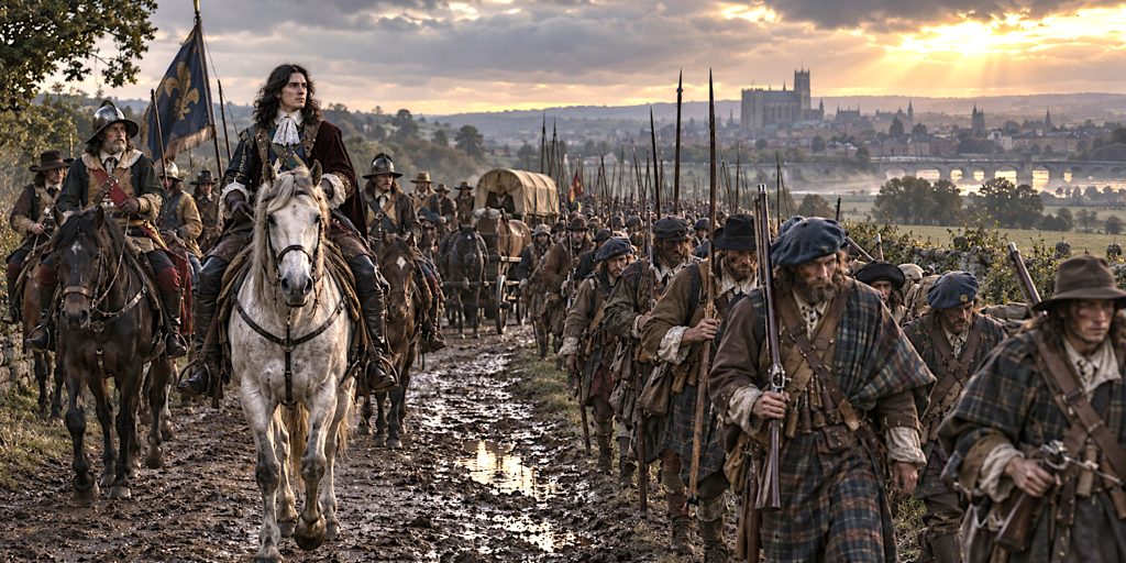 Charles II’s Royalist March to Worcester