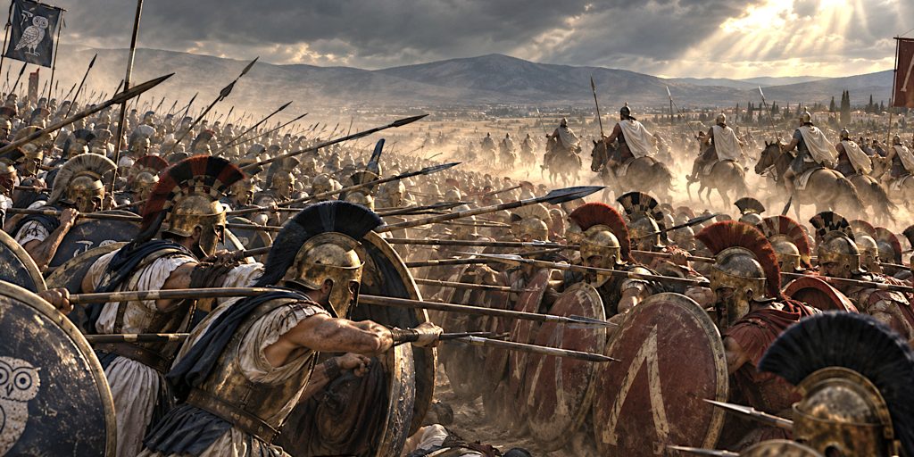 Hoplite Phalanxes at Tanagra