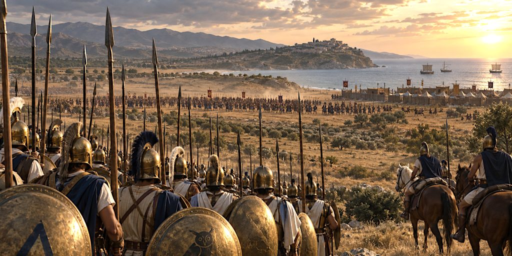 Hoplites Face Carthaginian Forces at Himera