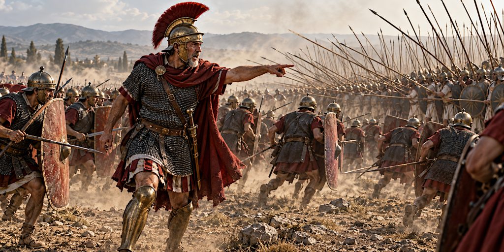 Paullus Commands at Pydna
