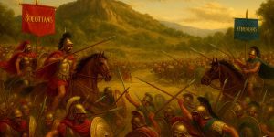 Scene from the Battle of Delium