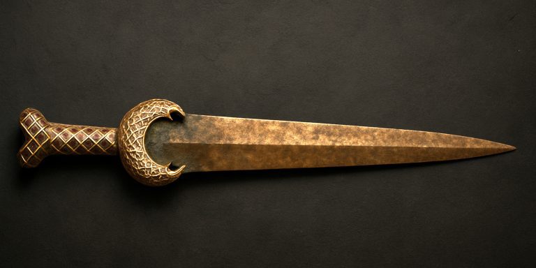 Egytian Bronze straight sword