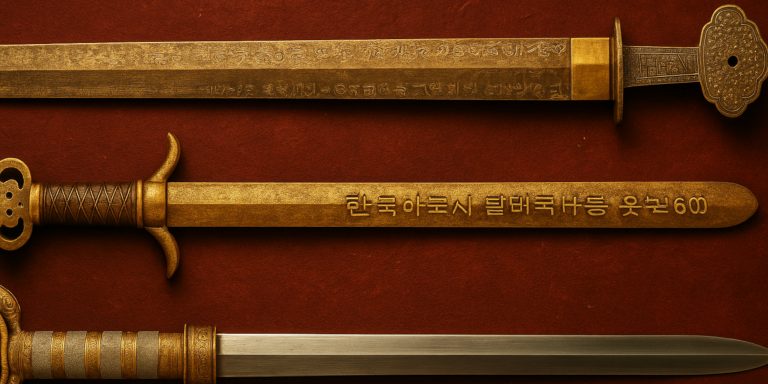 Types of Swords from Korea