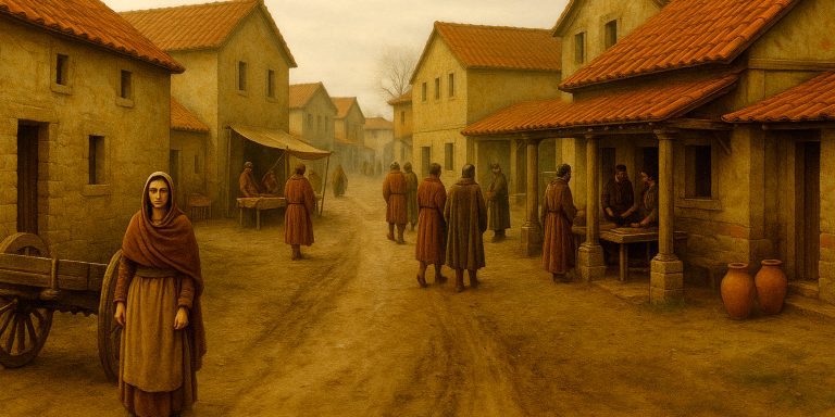 Late Roman - Dark Ages town