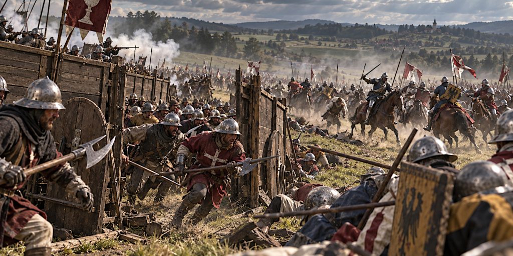 How the battle unfolded