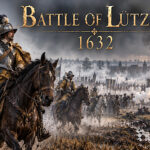 Historical reconstruction of Swedish cavalry and pike-and-shot infantry fighting through smoke at Lützen in 1632.