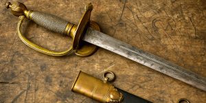 British 1796 infantry officer’s sword