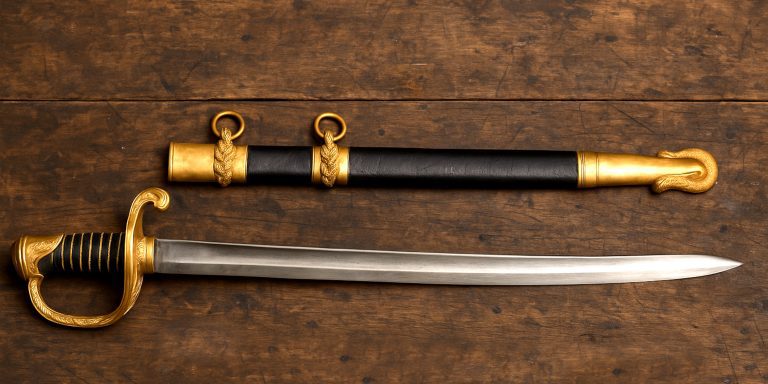 US Model 1852 naval officer’s sword