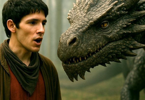 Merlin TV series Dragon