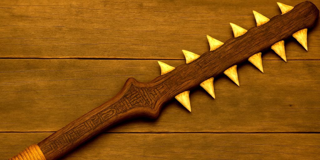 mexica shark tooth Macuahuitl