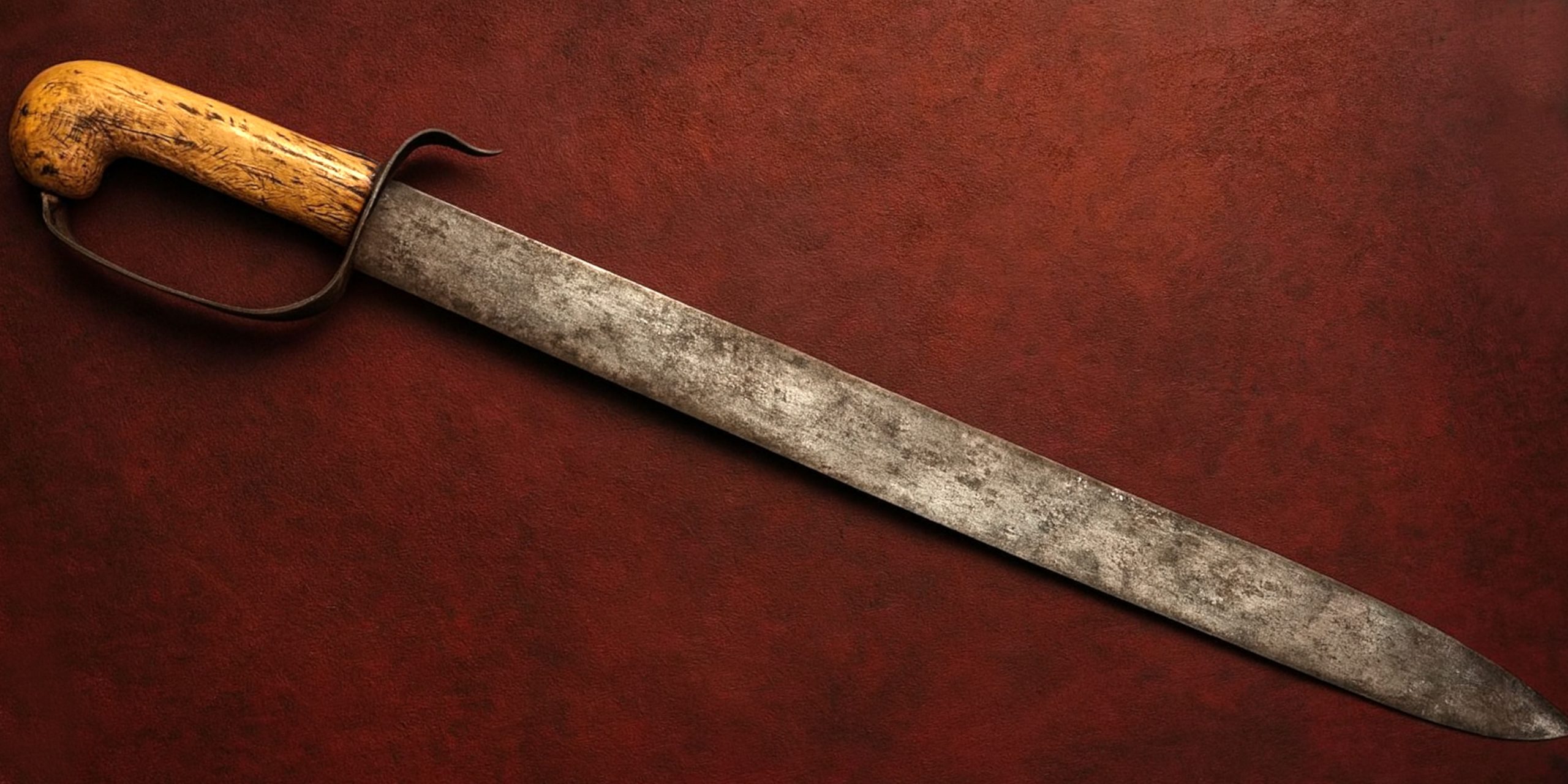 Spanish colonial naval cutlass