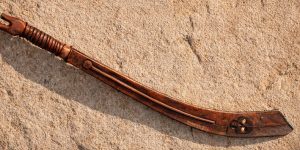Iroquois war club sword