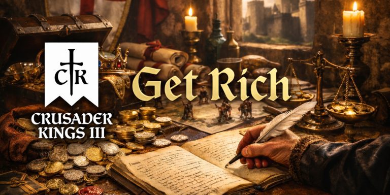 Crusader Kings III - How to get rich quick