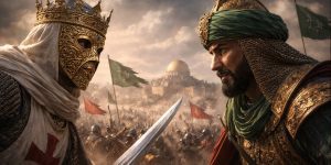 Baldwin IV and Saladin