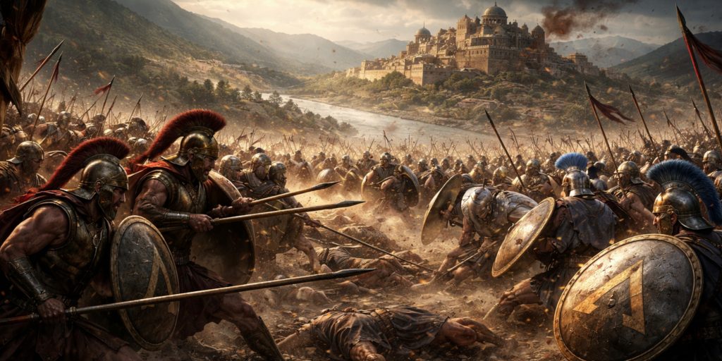 Battle at Amphipolis