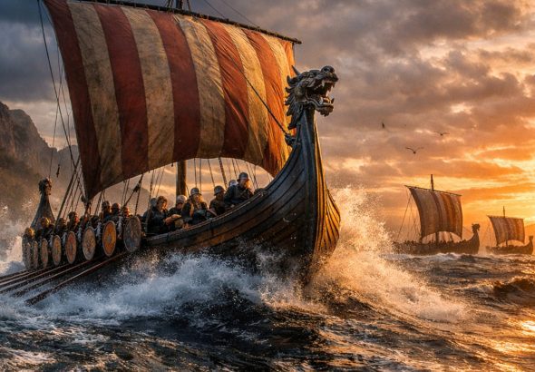 Viking Longships