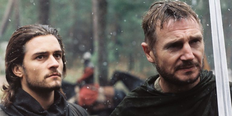 Kingdom of Heaven - Liam Neeson and Orlando Bloom