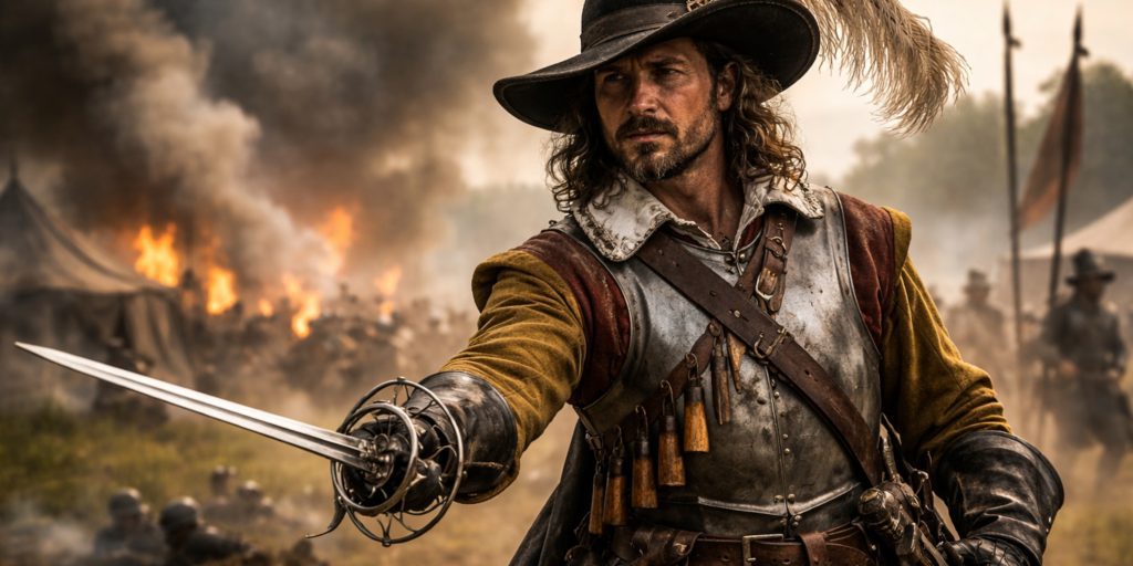 Officer with a rapier