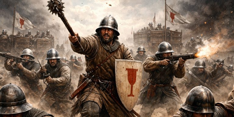 Bohemian Hussite infantry