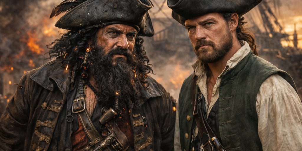 Blackbeard and Srede Bonnet