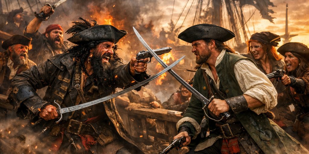 Famous Pirate Alliances and Rivalries