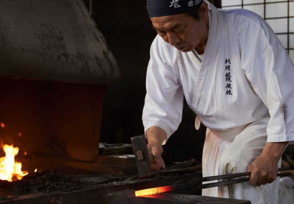 Folded Steel and the Katana