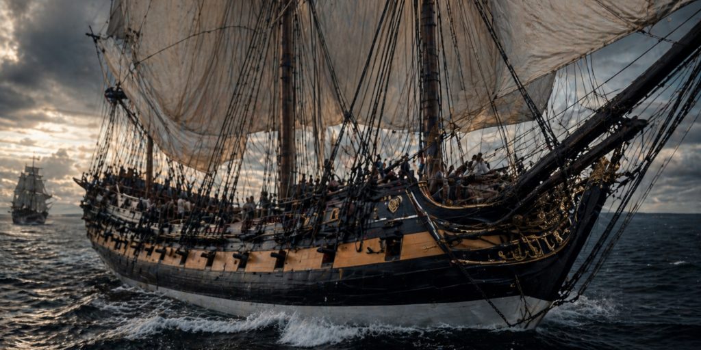 Pirate hunting ship