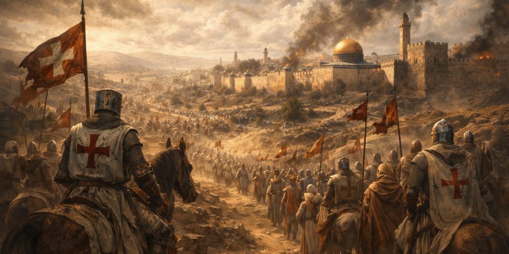 The Crusades on the march