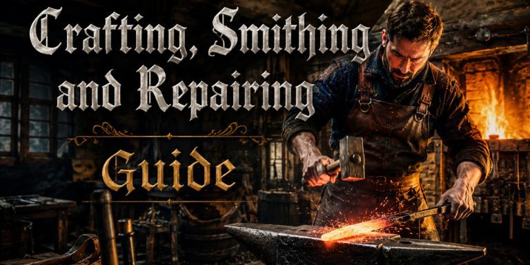 KCD2 crafting smithing repairing guide