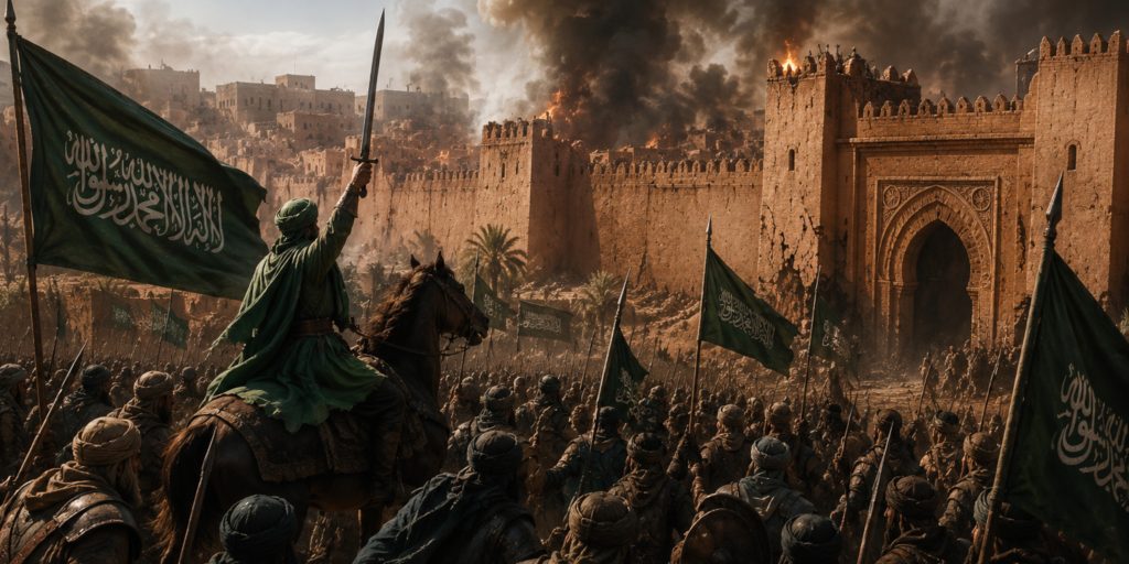 Seige of Marakesh Almohad.